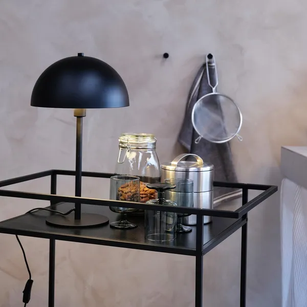Stockholm D20 Table Lamp Chrome/ Marble