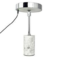 Starlight Tischlampe Chrom/ Grau Marmor