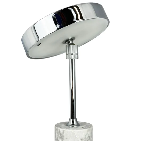 Starlight Tischlampe Chrom/ Grau Marmor
