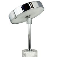Starlight Tischlampe Chrom/ Grau Marmor