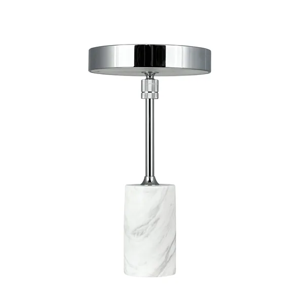 Starlight Tischlampe Chrom/ Weiß Marmor