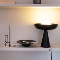 Ava Bordlampe Sort