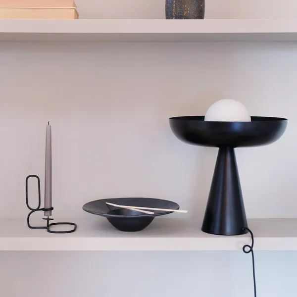 Ava Bordlampe Sort
