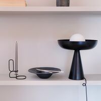 Ava Bordlampe Sort