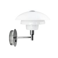 Morph Wall Lamp Opal/ Chrome
