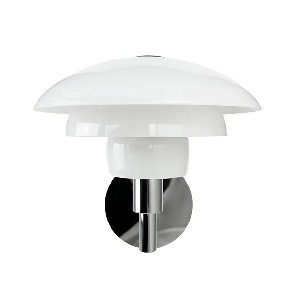 Morph Wall Lamp Opal/ Chrome