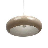 Planet Pendelleuchte mit Ring Latte