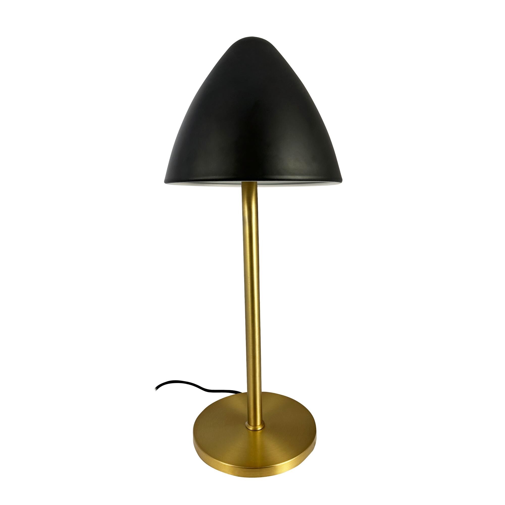 Oulu Bordslampa Svart/ M&auml;ssing