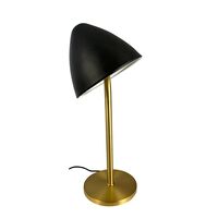Oulu Bordlampe Sort/Messing