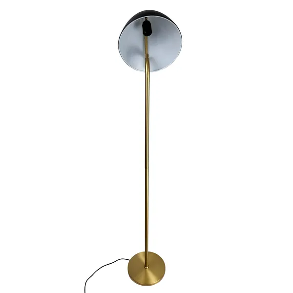 Oulu Gulvlampe Sort/Messing