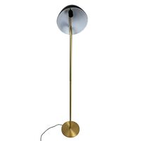 Oulu Gulvlampe Sort/Messing