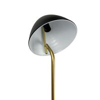 Oulu Gulvlampe Sort/Messing