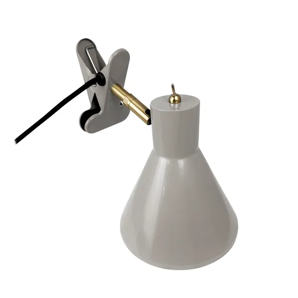 Sleep Table Lamp With Clip Brown