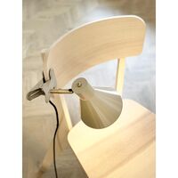 Sleep Table Lamp With Clip Brown