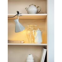 Sleep Table Lamp With Clip Brown