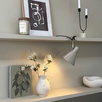Sleep Table Lamp With Clip Brown
