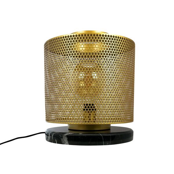 Lampa Stołowa French Collection Nantes , Mosiężny/ Marmur
