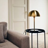 French Collection Nancy Table Lamp Brass/ Black/ Marble