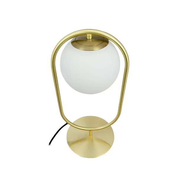 French Collection Reims Table Lamp Brass/ White