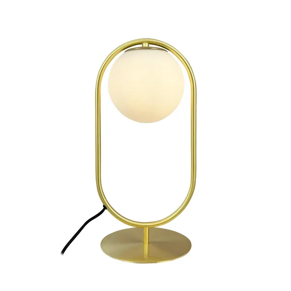 French Collection Reims Table Lamp Brass/ White