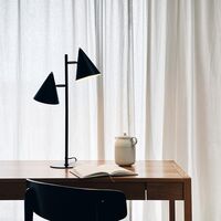 French Collection Rouen Table Lamp Black