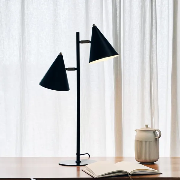 French Collection Rouen Table Lamp Black