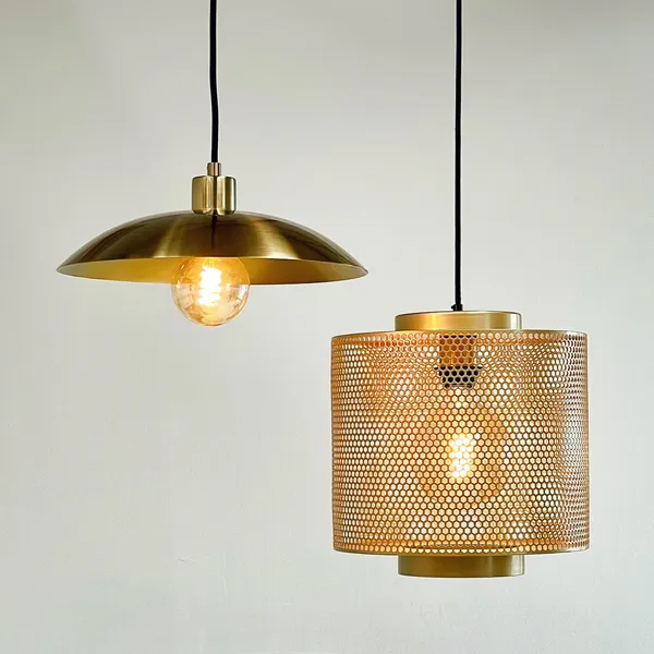 French Collection Pau Pendant Brass
