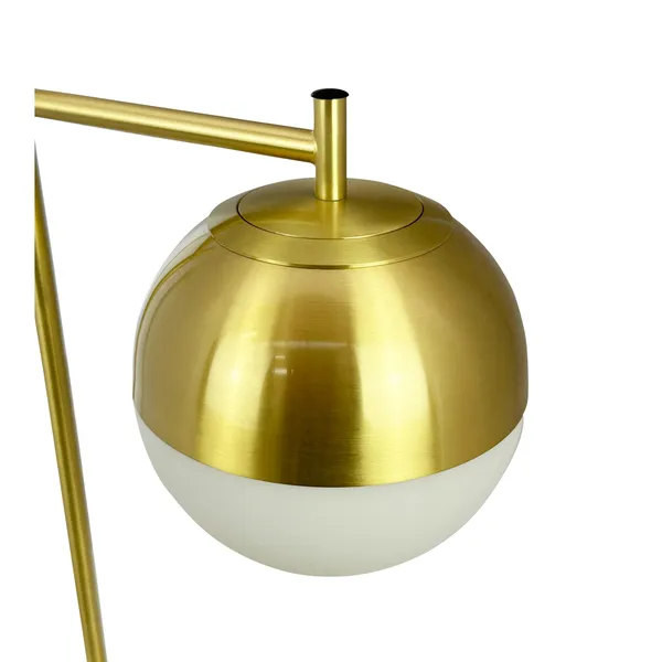 French Collection Caen Table Lamp Brass/ White