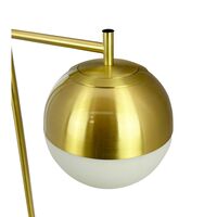 French Collection Caen Table Lamp Brass/ White