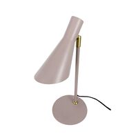 DL12 Table Lamp Mini Beige/ Brass