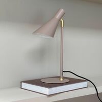 DL12 Table Lamp Mini Beige/ Brass