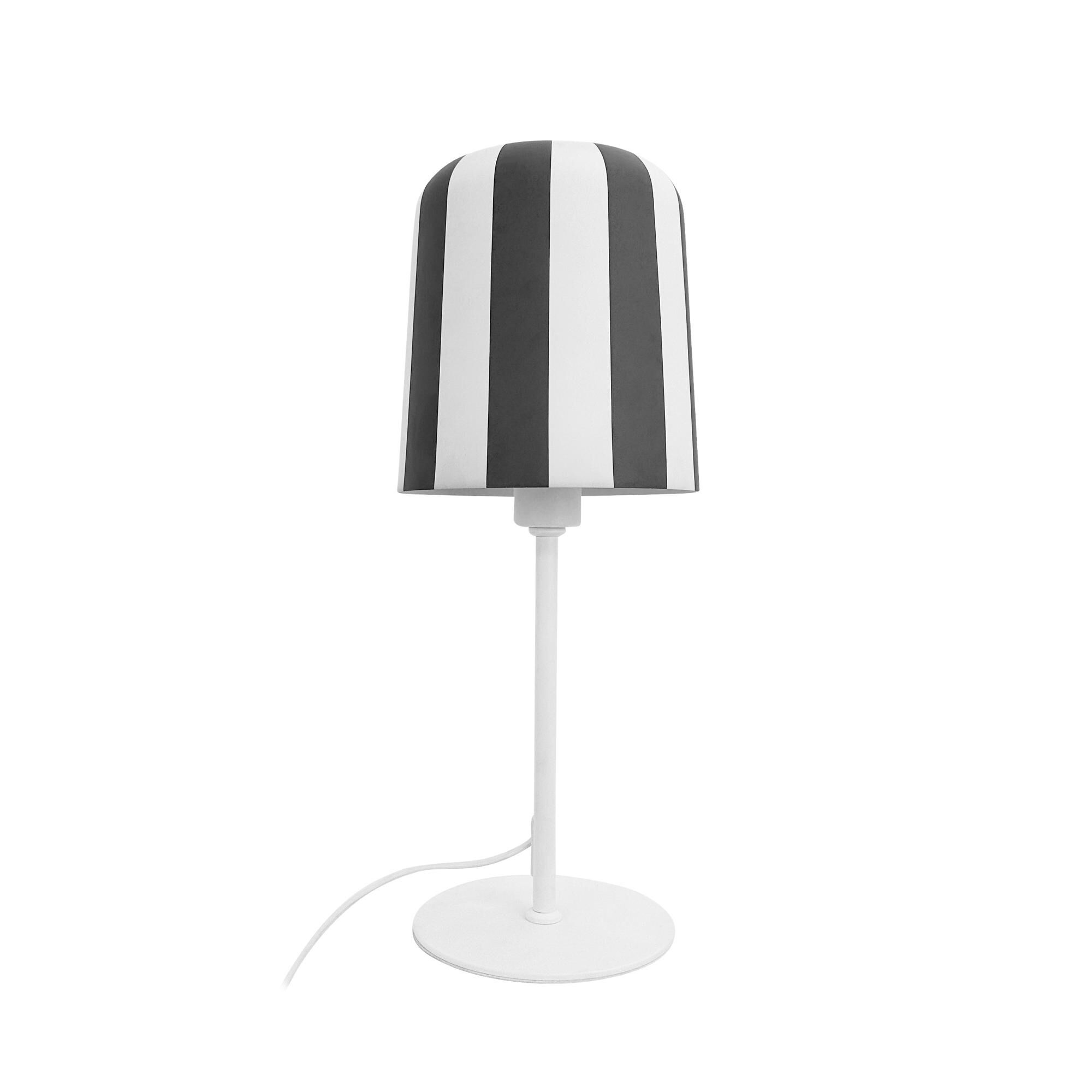 Gry Bordslampa Gr&aring;/ Vit