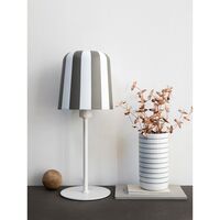 Gry Table Lamp Gray/ White