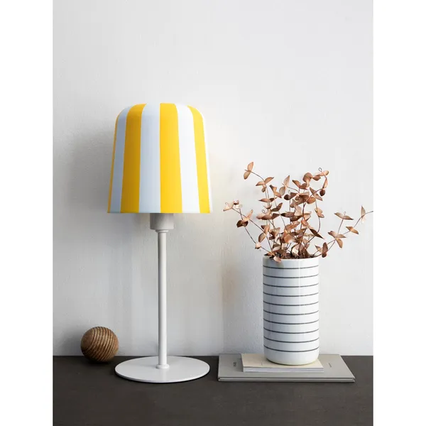 Gry Tafellamp Geel/ Wit