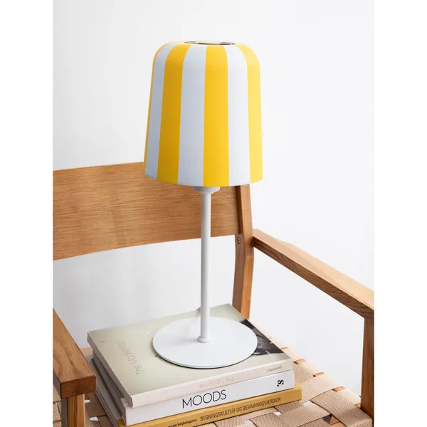 Gry Tafellamp Geel/ Wit