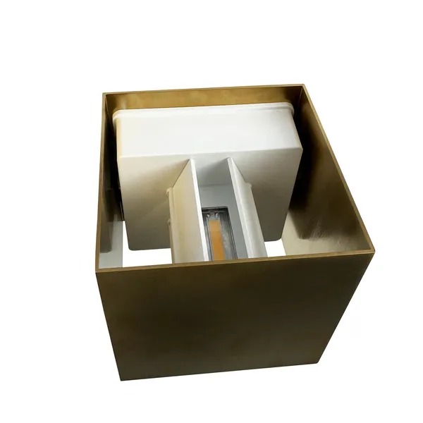 Venus Wandlamp 10x10 Messing