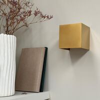 Venus Wandlamp 10x10 Messing