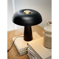 Iris Bordlampe Sort