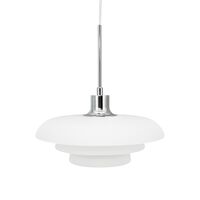AVA Pendel D31 Opal/Krom