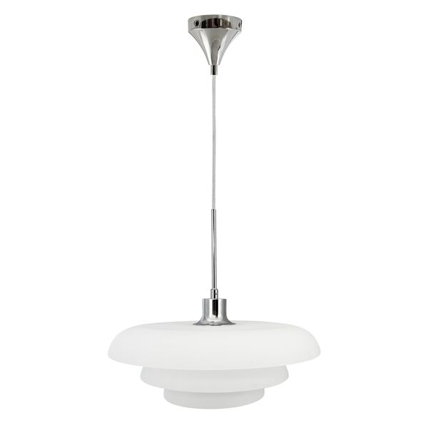 AVA Pendant D40 Opal/ Chrome