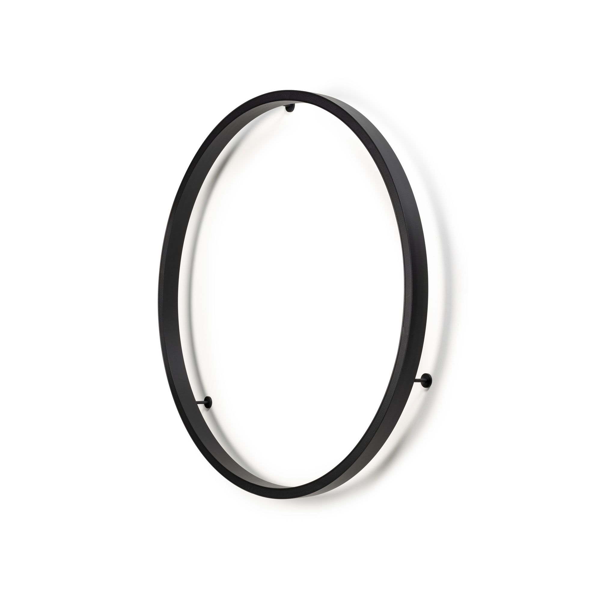 Zirkol Circle V&auml;gglampa Svart &Oslash;100 2700K