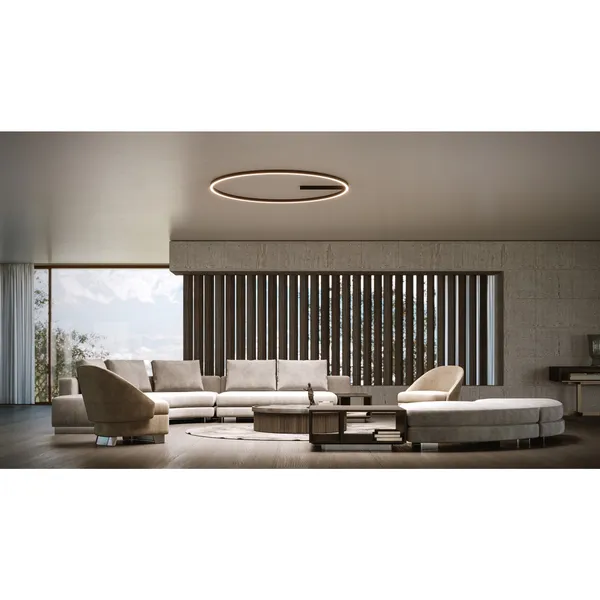 Zirkol Ceiling Light Black Ø80 2700K