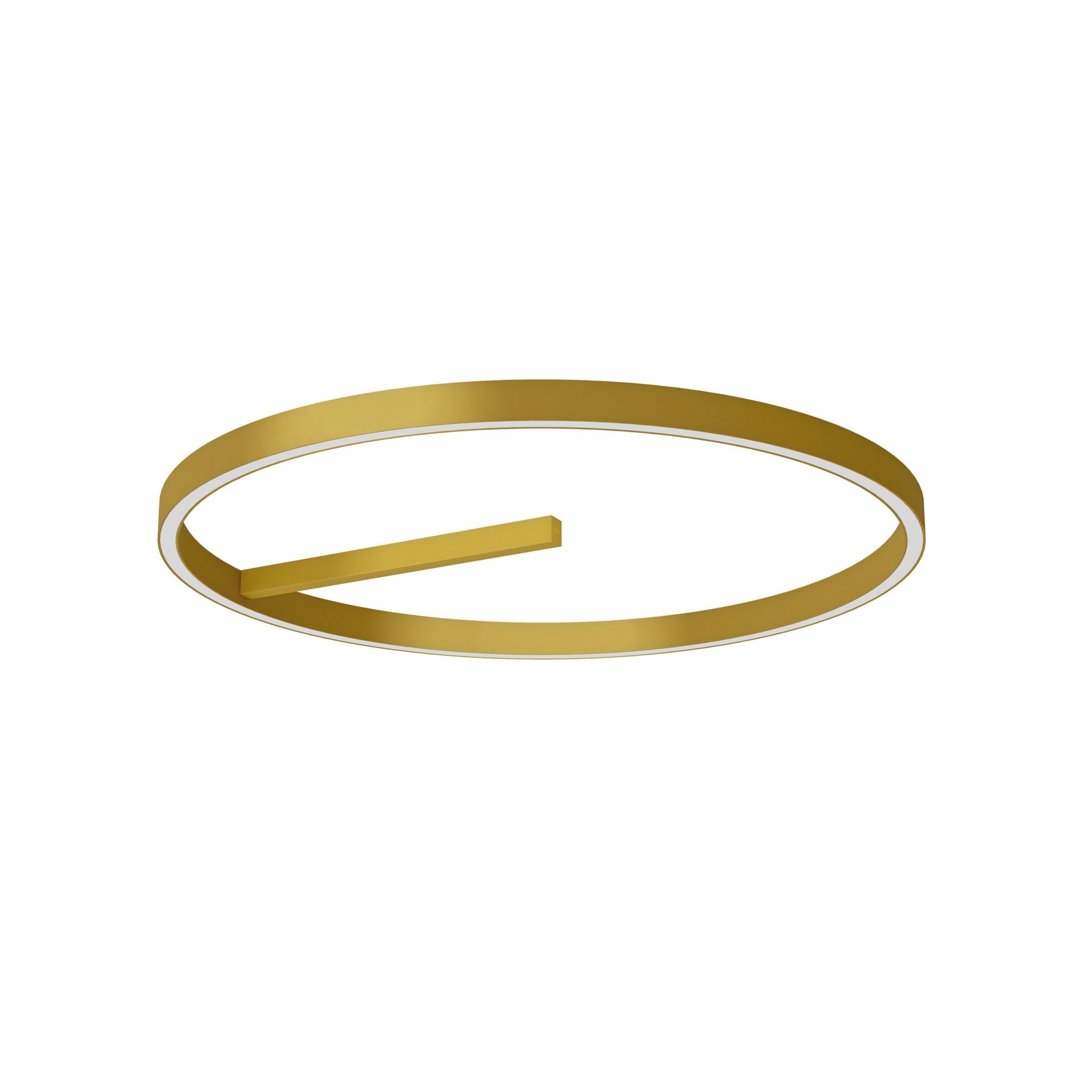 Zirkol Taklampa Matt Guld &Oslash;80 3000K