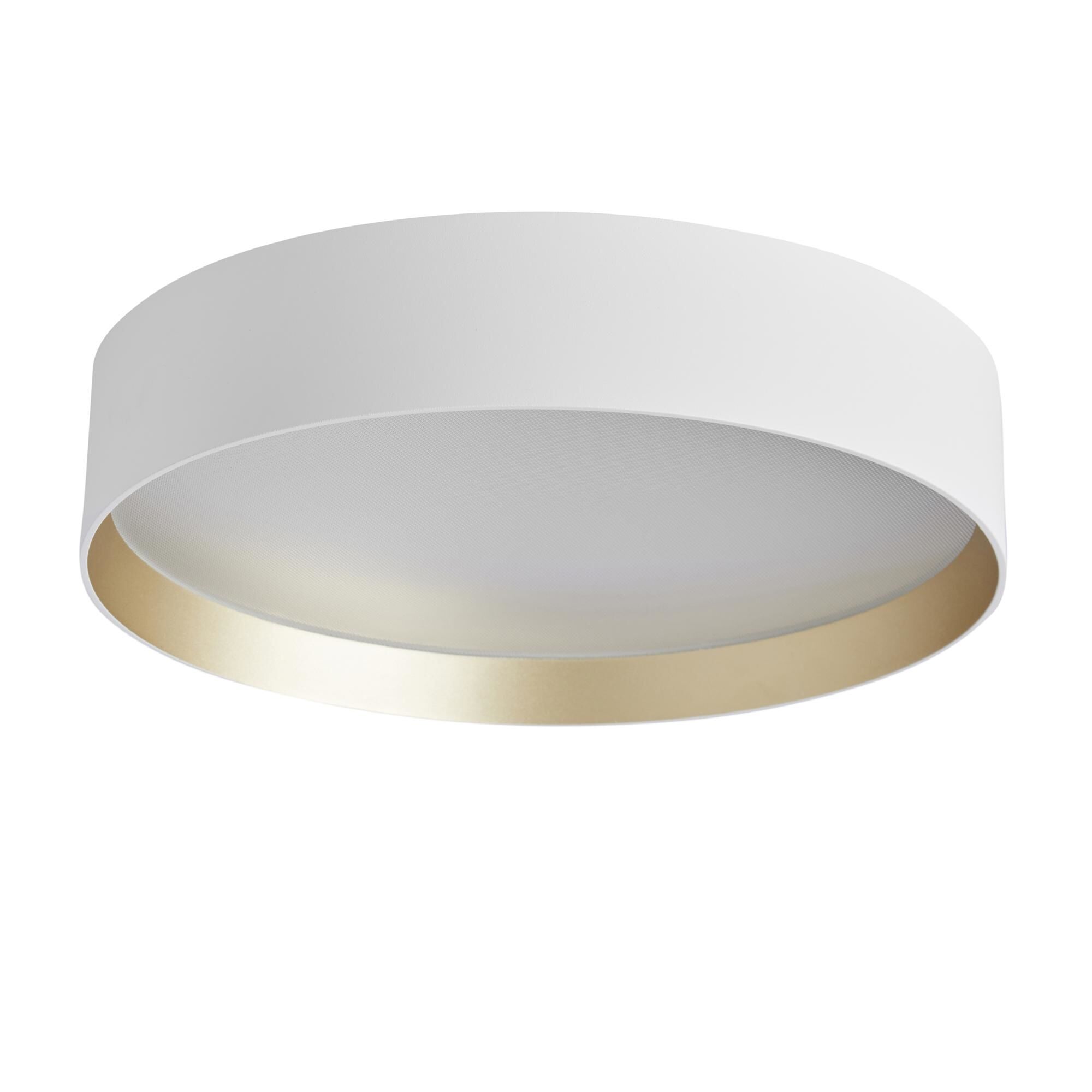 LUCIA 35 V&auml;gg-/ Taklampa 2700K Vit/Guld