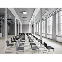 Lucia 60 Lampada da Soffitto Nera 2700K