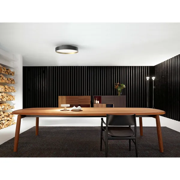 Lucia 60 Lampada da Soffitto Nera/Oro