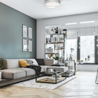 LUCIA 45 Wall/Ceiling Lamp White, 26W, 2700K
