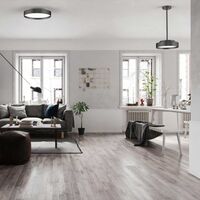 LUCIA 45 Wall/Ceiling Lamp Black, 26W, 2700K