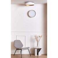LUCIA 45 Wall/ Ceiling Light GOLD, 26W, 2700K