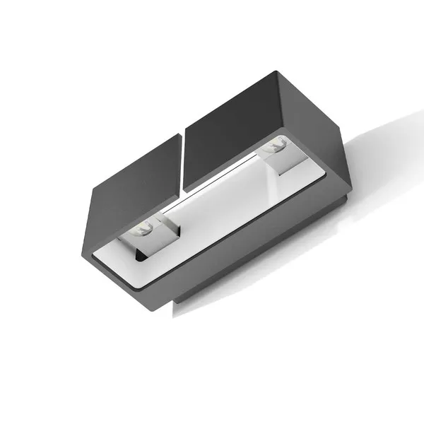 ASK Væglampe Sort, 11W LED